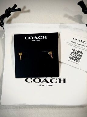 COACH Stud Earrings